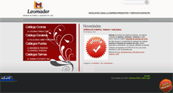 Desktop Screenshot of leomader.net